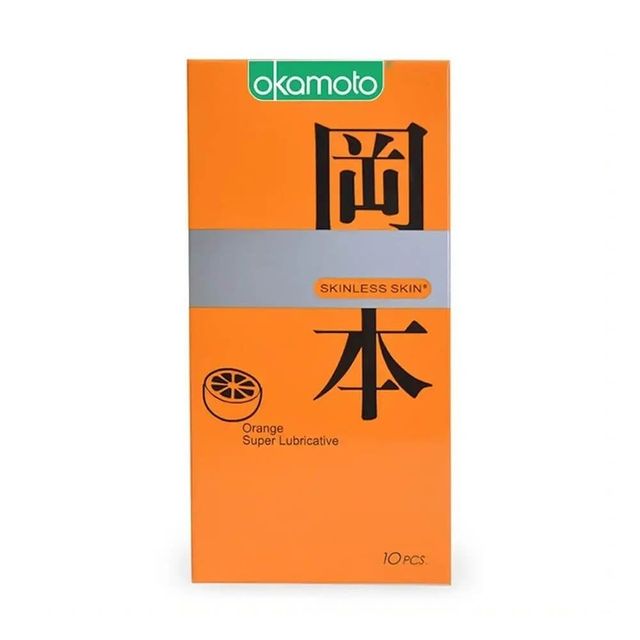 Bao cao su Okamoto Skinless Skin Orange