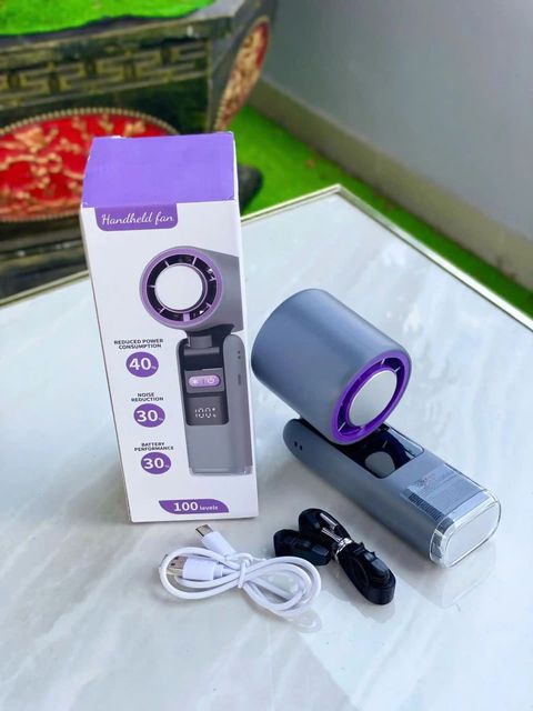 Quạt Cầm Tay Turbo S&ograve; Lạnh K-801