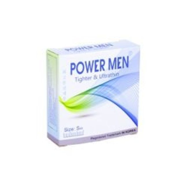 (Sales)Bao Cao Su Size Nhỏ Siêu Mỏng Power Men Tighter Ultrathin – Cỡ 49mm Ôm Khít Hộp 12 90 Chính hãng - hình ảnh thực tế