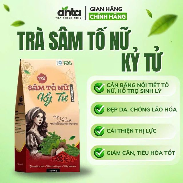 Tr&agrave; S&acirc;m Tố Nữ Kỷ Tử