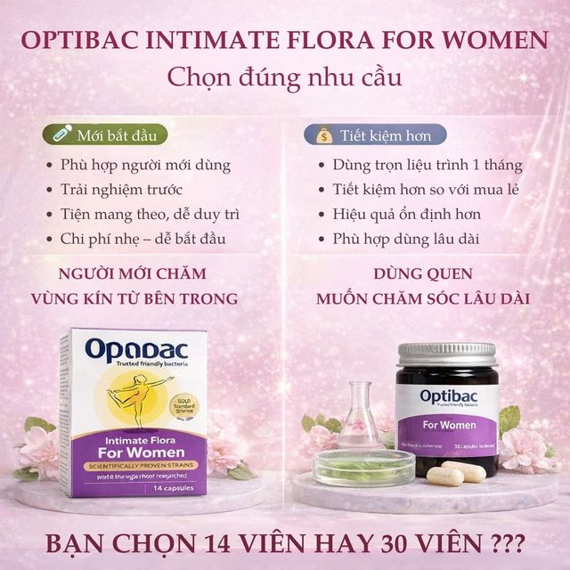Vi&ecirc;n Uống Men Vi Sinh Optibac For Women