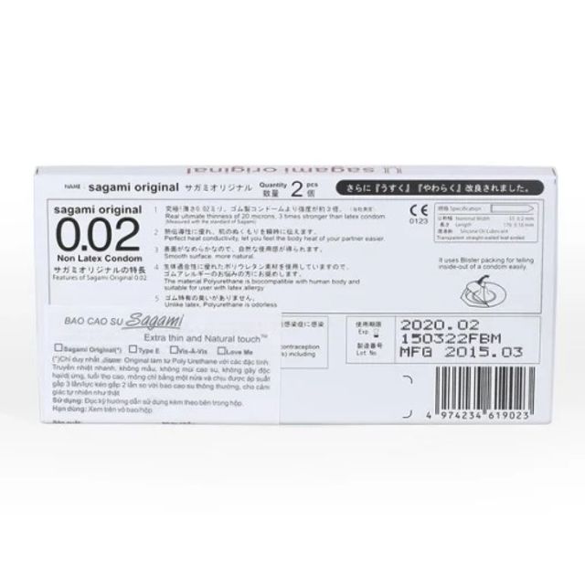 Cảm gi&aacute;c tự nhi&ecirc;n khi sử dụng bao cao su Sagami