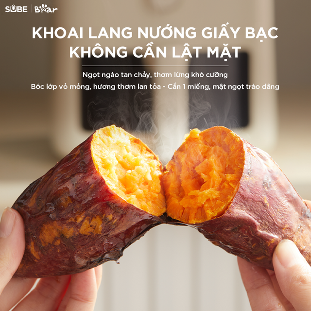 Nồi Chi&ecirc;n Kh&ocirc;ng Dầu BEAR 5L AF-5H15I52 với c&ocirc;ng nghệ chi&ecirc;n hiện đại