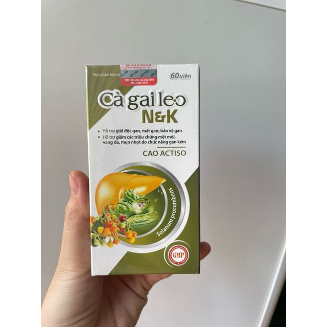 Vi&ecirc;n bổ gan C&agrave; Gai Leo
