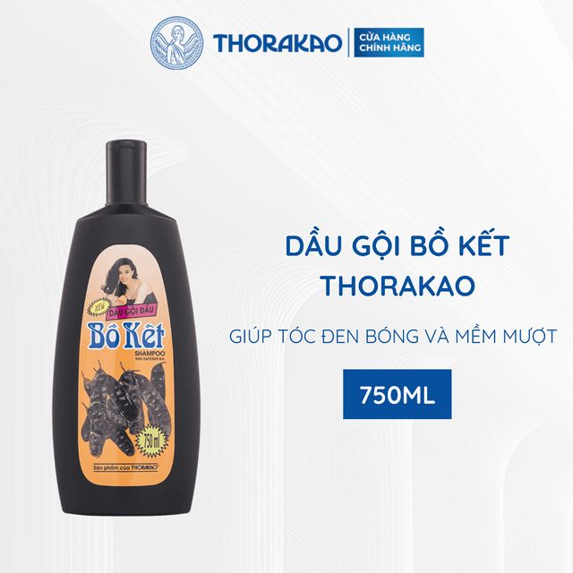 Dầu Gội Bồ Kết Thorakao 750ml