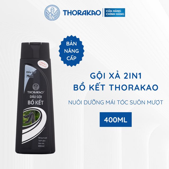 Dầu Gội Bồ Kết Thorakao 400ml