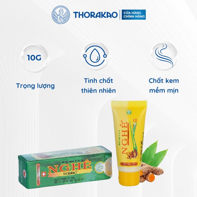 Cam kết chất lượng Kem Nghệ Thorakao