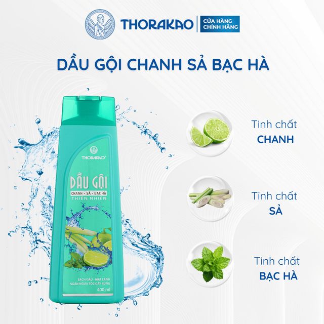 Gội Xả Thorakao 2IN1 Chanh Sả Bạc H&agrave;