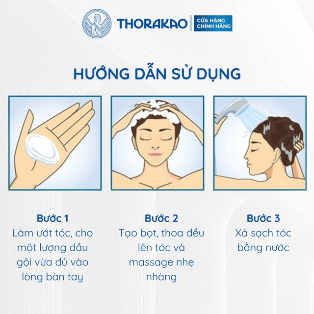Gội Xả Thorakao 2IN1 Kiềm Dầu Giảm G&agrave;u