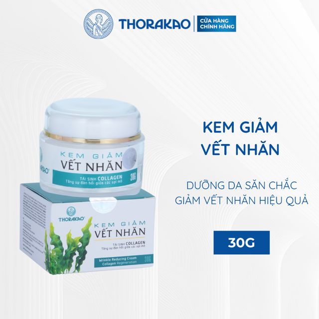 Kem Giảm Nếp Nhăn Thorakao T&aacute;i Sinh Collagen 30G