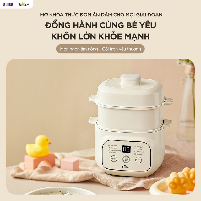 Nồi nấu chậm Bear EST-085DH