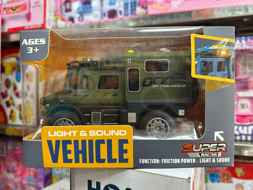 Xe Offroad 8 B&aacute;nh Đồ Chơi 2