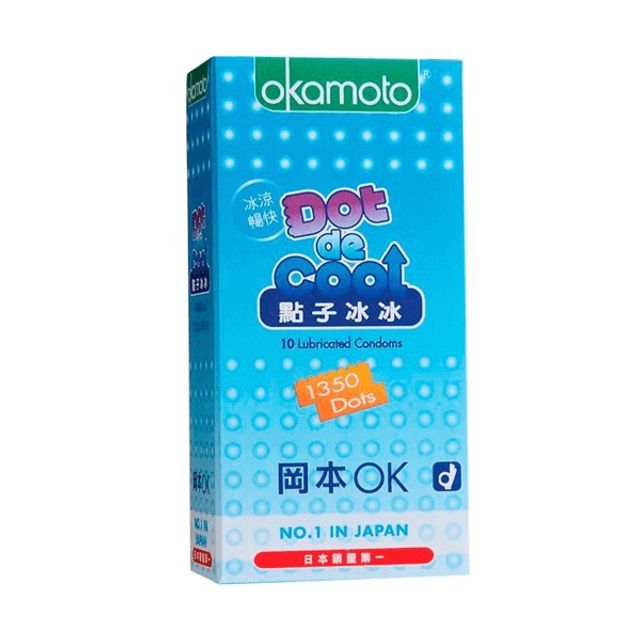 Bao Cao Su Okamoto Dot De Cool Gai Lạnh