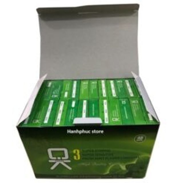 (Hộp 144 Cái) Bao Cao Su Ok Bạc Hà Mát Lạnh Hộp Lớn Chính hãng
