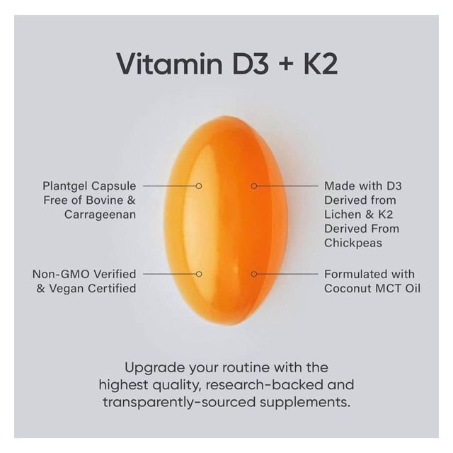 Vitamin D3 + K2 USA