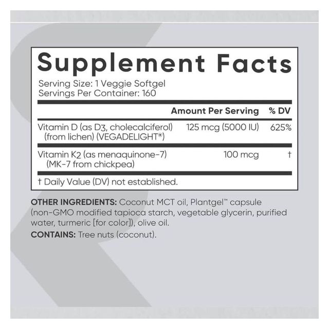 Vitamin D3 + K2 USA