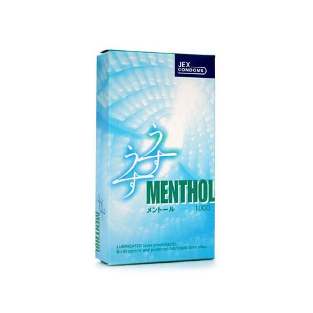 Bao Cao Su Jex với Hương Menthol