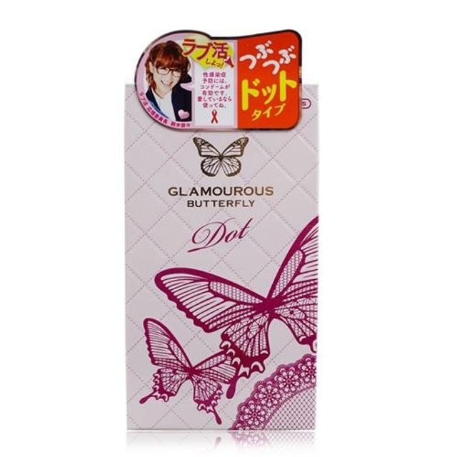 Bao Cao Su Jex Glamourous Butterfly DOT Si&ecirc;u Gai