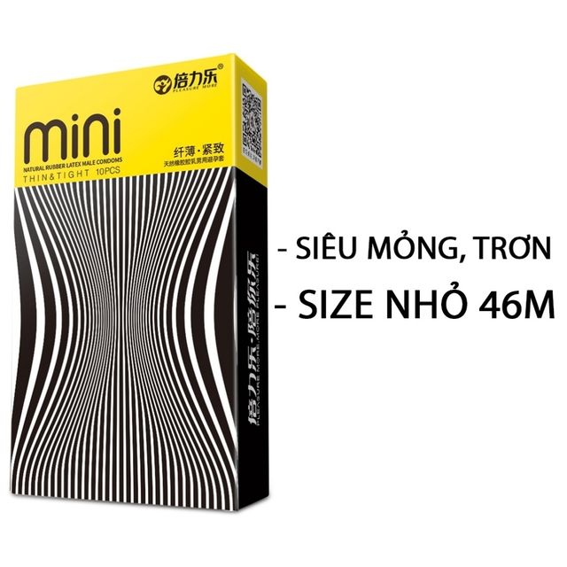 Bao Cao Su HBM Mini Thin Size Nhỏ 46mm
