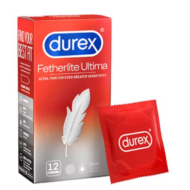 (Fullbox) Bao Cao Su Durex Fetherlite Ultima (hộp 12) Chính hãng