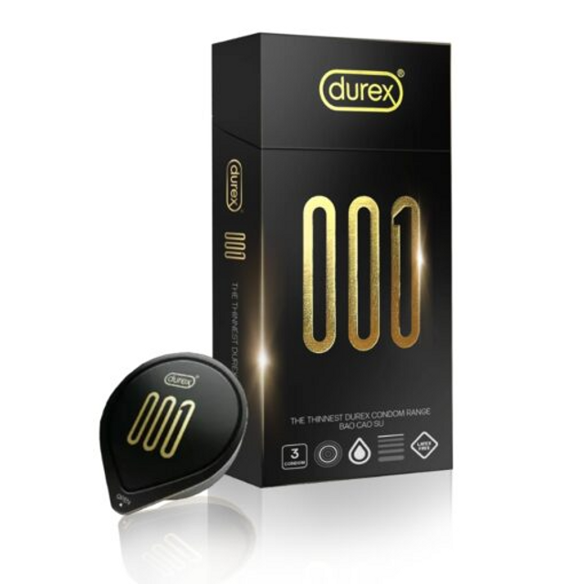Bao Cao Su Durex 0.01mm Si&ecirc;u Mỏng