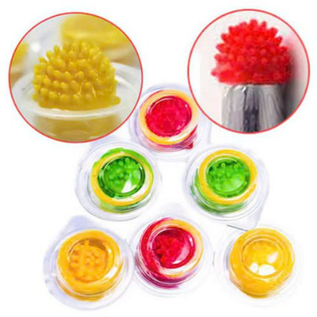 (Fullbox) Bao Cao Su Alien Condom Siêu Gai Chôm Chôm Trên Đầu Hộp 1 Cái Chính hãng - hình ảnh thực tế