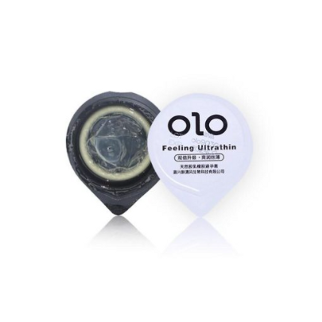 (Fullbox) Bao Cao Su 0.01 OLO Đen Hương Vani, Siêu Mỏng, Nhiều Gel Bôi Trơn Kéo Dài Thời Gian – Hộp 10 chiếc Chính hãng - hình ảnh thực tế