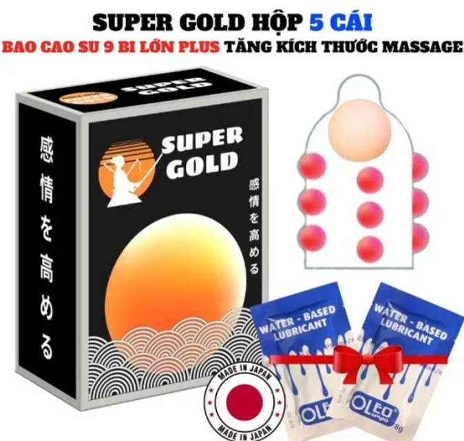 Bao Cao Su Bi Lớn Super Gold