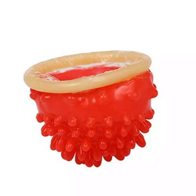 (Cao cấp) Bao Cao Su Alien Condom Siêu Gai Chôm Chôm Trên Đầu Hộp 1 Cái Chính hãng