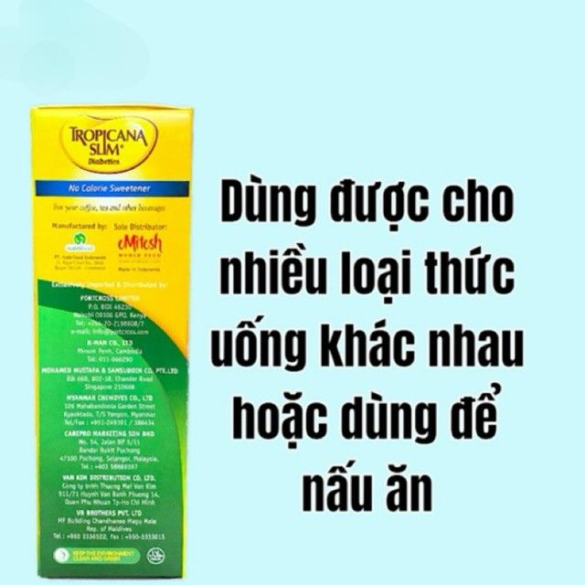 Đường bắp Tropicana Slim - ảnh 3