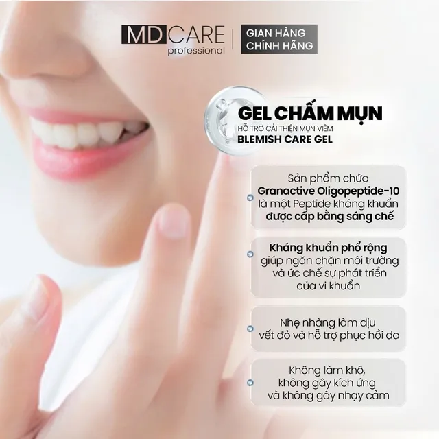 Chấm Mụn MD CARE Blemish Care Gel
