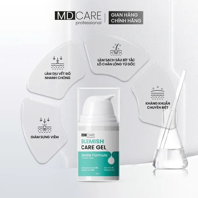 Chấm Mụn MD CARE Blemish Care Gel