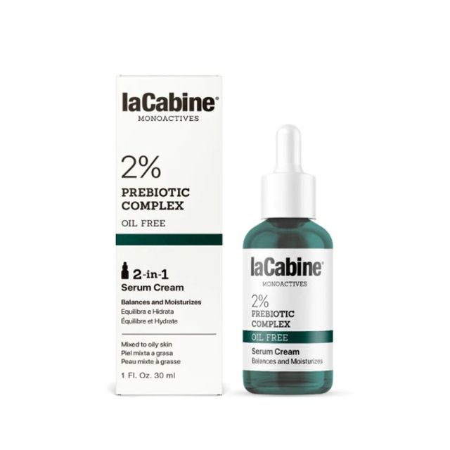 Tinh Chất LaCabine 2% Prebiotic Complex Serum Cream 30ml - Dưỡng Ẩm, Phục Hồi H&agrave;ng R&agrave;o Bảo Vệ Da