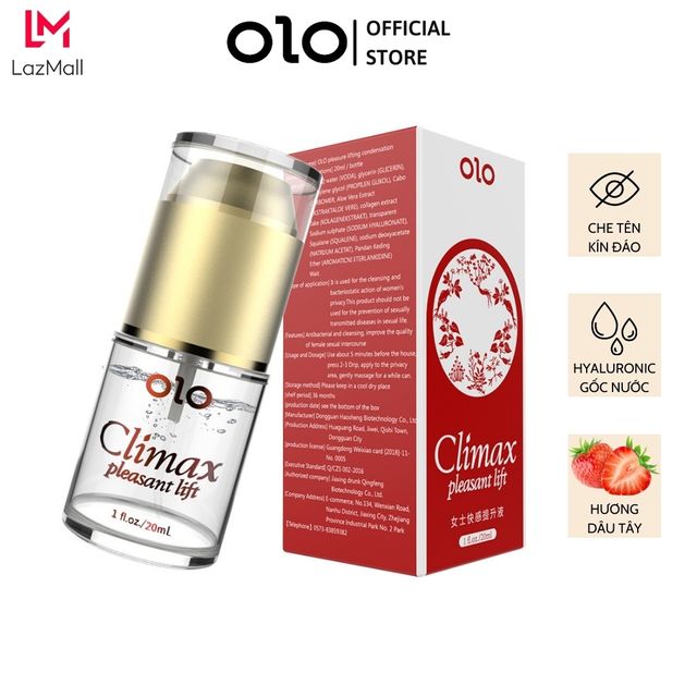 Trải nghiệm tuyệt vời với Gel Olo Climax