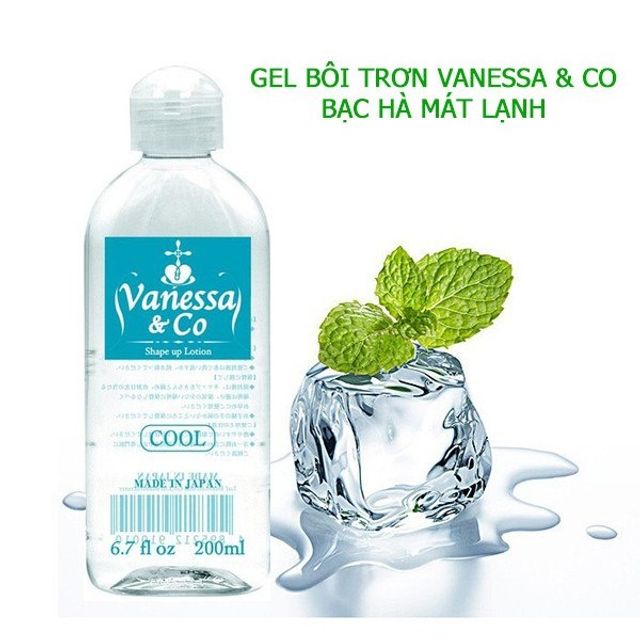 Gel M&aacute;t Lạnh Vanessa & Co Cool