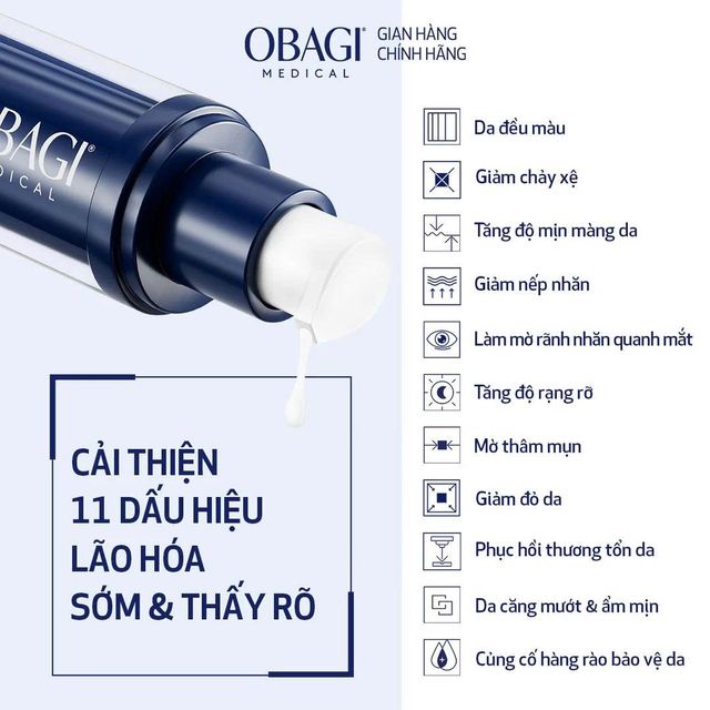 Hướng dẫn sử dụng Obagi Nu-Gen&trade; Cellular Renewal Serum