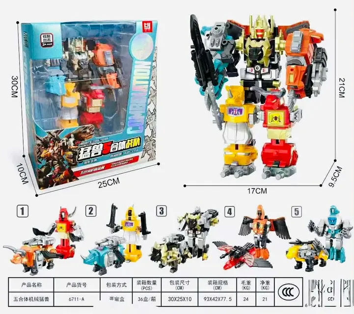 Đồ Chơi lắp r&aacute;p si&ecirc;u chiến binh robot 4