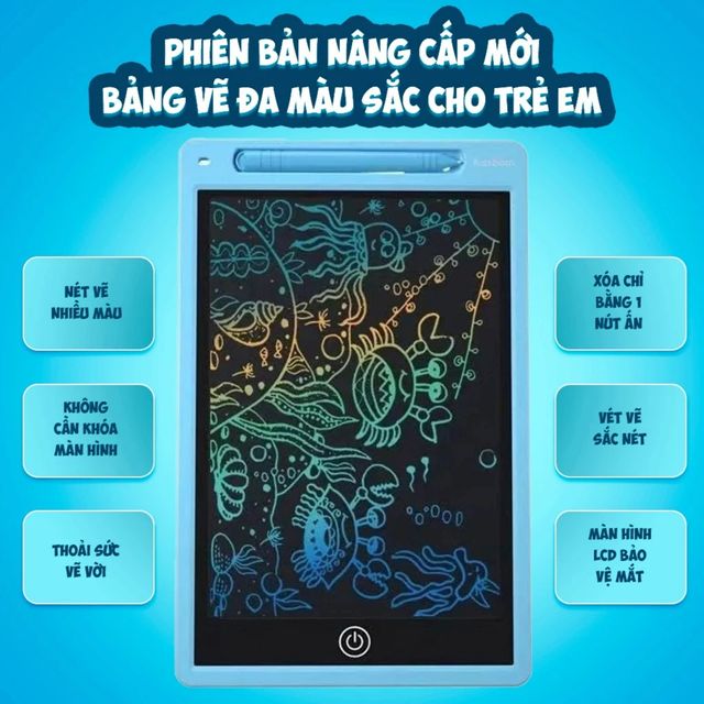 Bảng vẽ tự x&oacute;a LCD