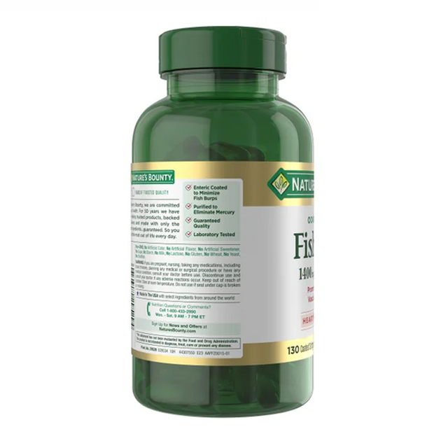 Dầu C&aacute; Nature&rsquo;s Bounty Fish Oil 1400MG