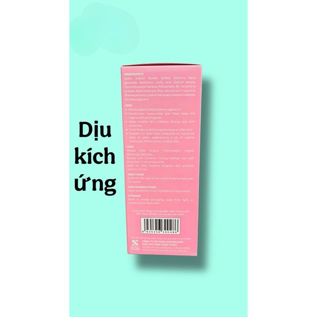 lợi &iacute;ch của Dung dịch vệ sinh phụ nữ NOVO FEMI