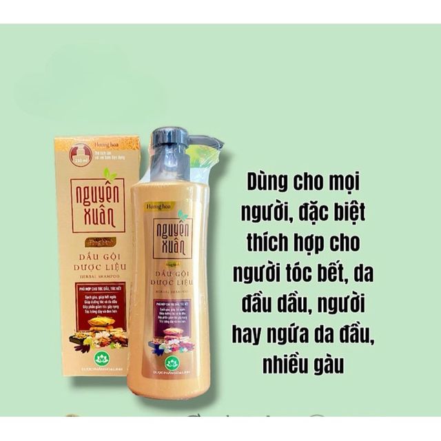 Dầu gội nguy&ecirc;n liệu hỗ trợ Nguy&ecirc;n Xu&acirc;n