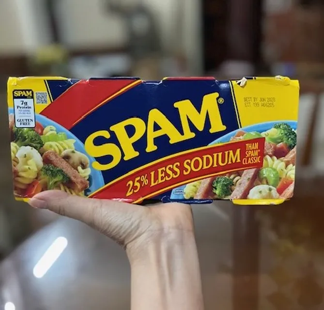 Thịt Hộp SPAM trong bữa ăn