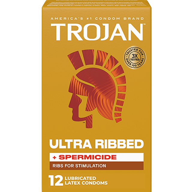 Bao cao su c&oacute; si&ecirc;u gai g&acirc;n Trojan Ultra Ribbed