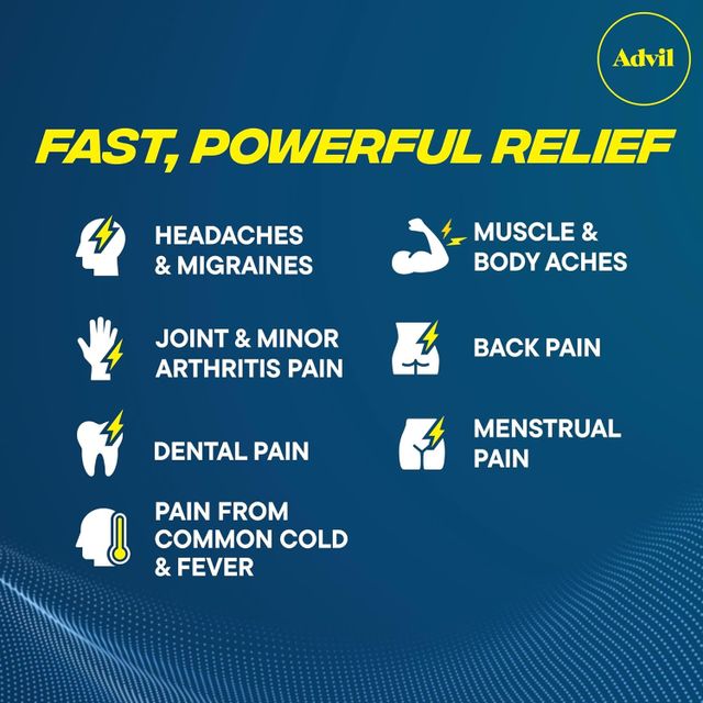 Vi&ecirc;n Nang Mềm Advil Liqui-Gels Ibuprofen