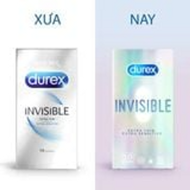 Bao cao su Durex Invisible