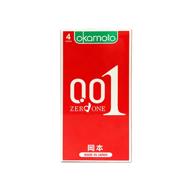 Bao cao su si&ecirc;u mỏng Nhật Okamoto 0.01