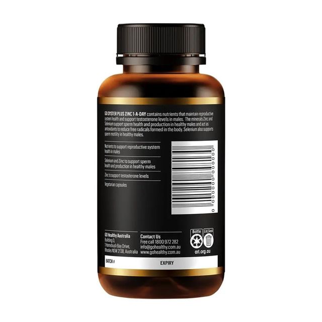 Vi&ecirc;n H&agrave;u &Uacute;c Go Oyster Plus Zinc Go Healthy