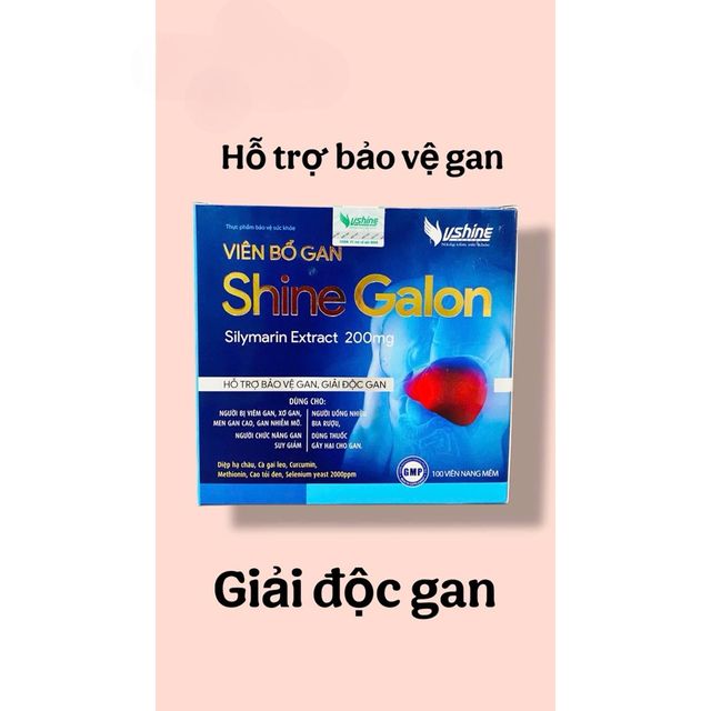 Vi&ecirc;n uống bổ gan Shine Galon