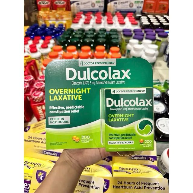 Vi&ecirc;n uống nhuận tr&agrave;ng t&aacute;o b&oacute;n Detox Dulcolax