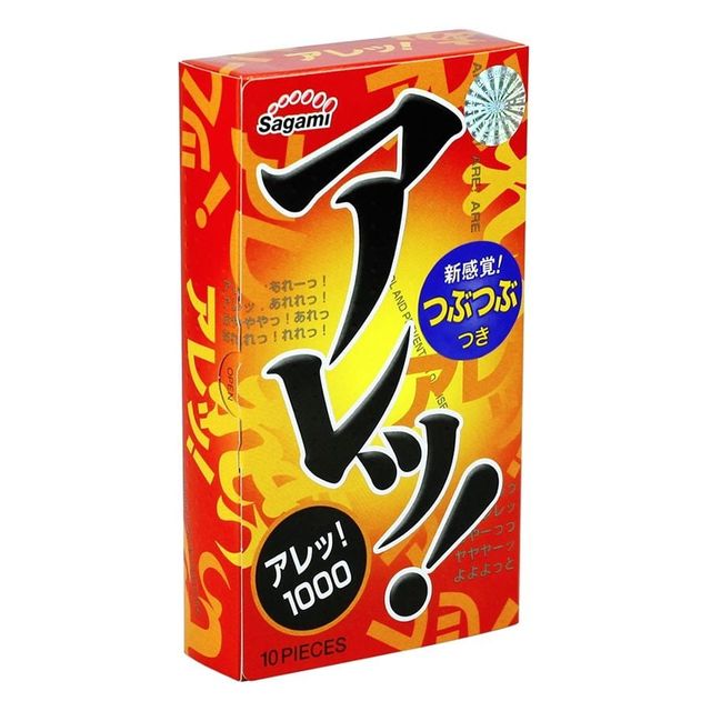 Trải nghiệm tuyệt vời với bao cao su Sagami Are Are